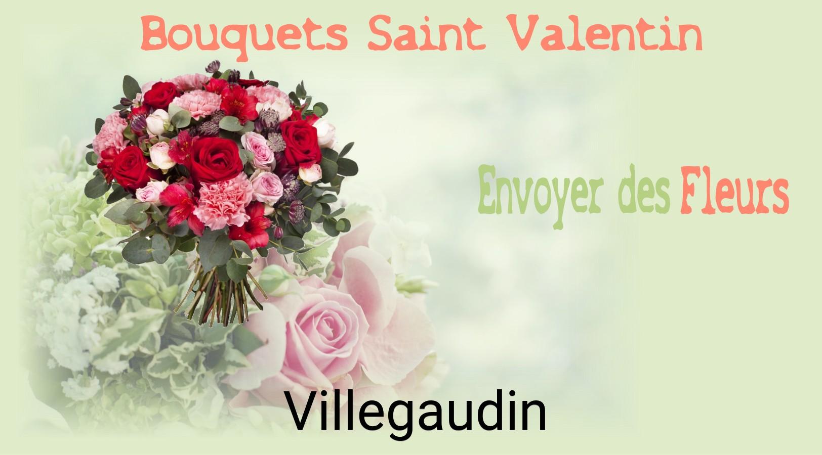 Roses de Saint-Valentin livrées à Villegaudin